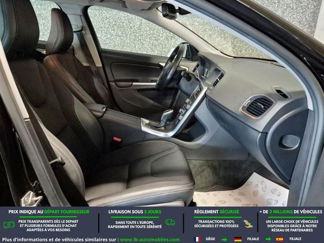 Volvo V60 D3 150 ch BVA Noir M�tallique de 2016