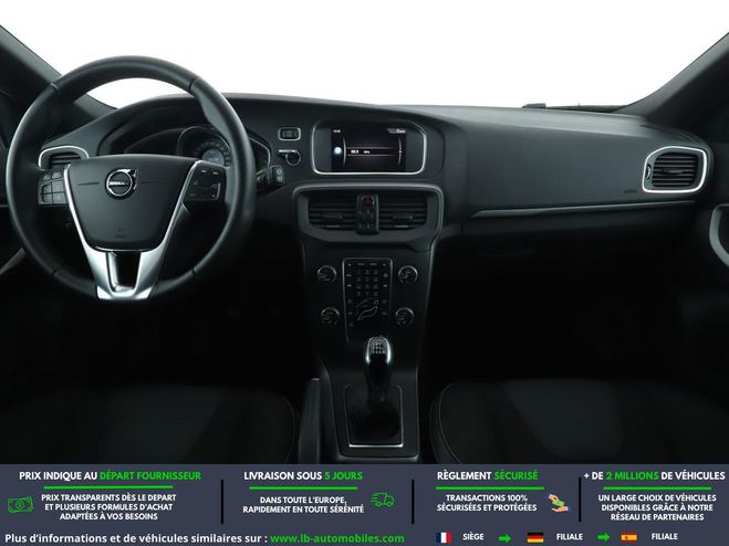 Volvo V40 T2 122 ch BVM Gris M�tallique de 2018
