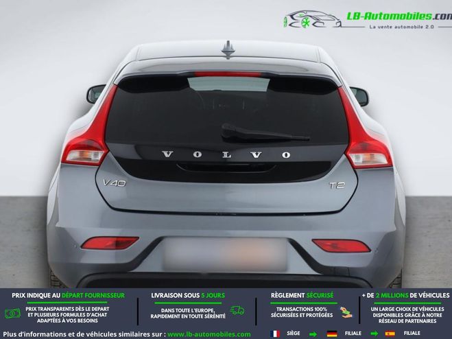 Volvo V40 T2 122 ch BVM Gris M�tallique de 2018