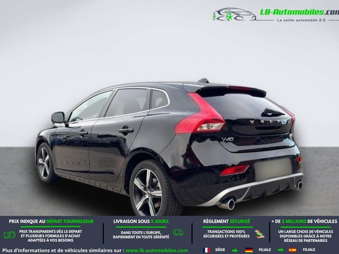 Volvo V40 T2 122 ch BVM Noir M�tallique de 2018