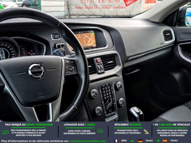 Volvo V40 T3 152 ch BVM Noir M�tallique de 2019