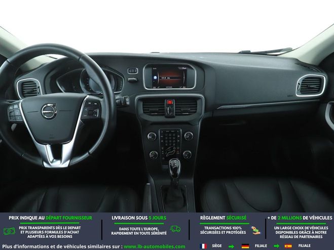 Volvo V40 T3 152 ch BVA Noir M�tallique de 2019
