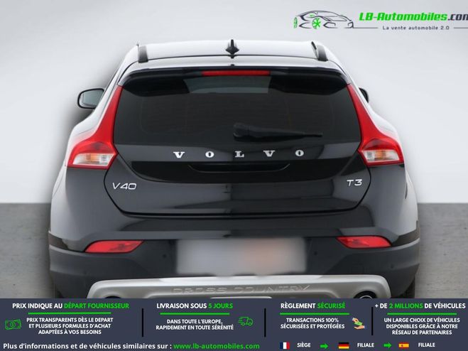 Volvo V40 T3 152 ch BVA Noir M�tallique de 2019