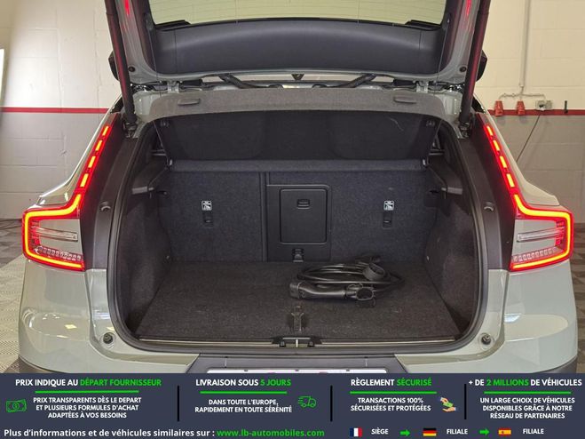 Volvo C40 AWD 408 ch BVA Gris M�tallique de 2021