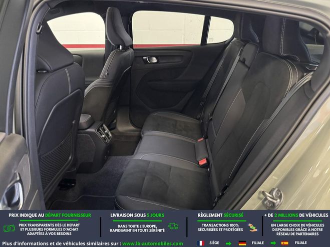 Volvo C40 AWD 408 ch BVA Gris M�tallique de 2021