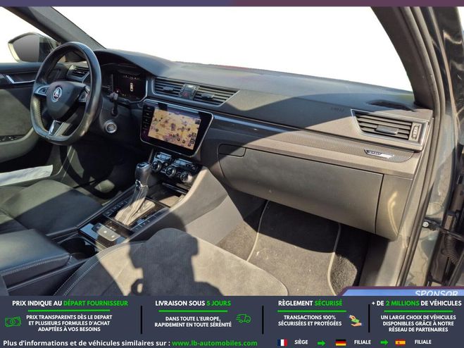 Skoda Superb 2.0 TDI 190 BVA Gris M�tallique de 2019