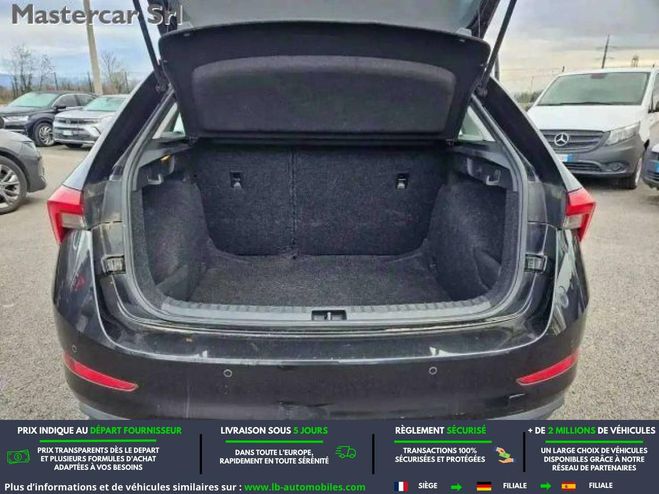 Skoda Scala 1.6 TDI 116 ch BVA Noir M�tallique de 2020