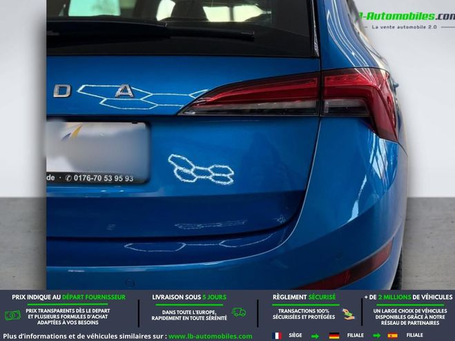 Skoda Scala 1.5 TSI 150 ch BVM Bleu M�tallique de 2020