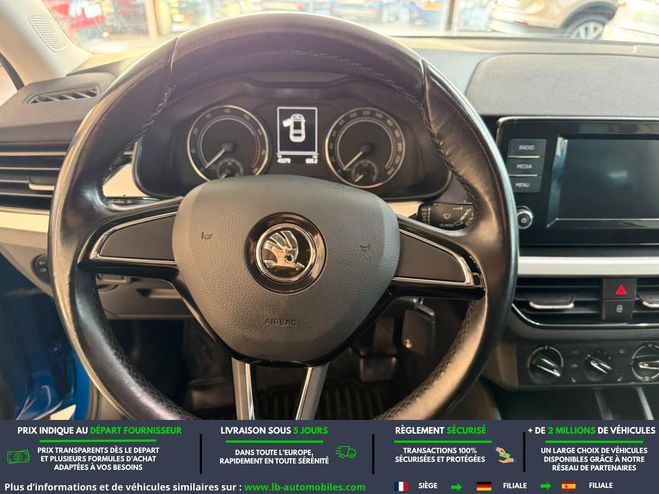 Skoda Scala 1.5 TSI 150 ch BVM Bleu M�tallique de 2020