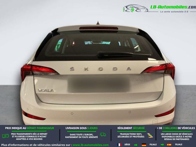 Skoda Scala 1.0 TSI 110 ch BVA Blanc M�tallique de 2021