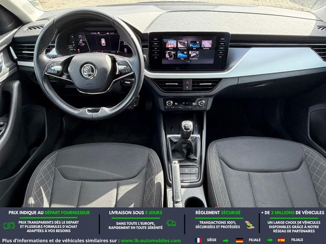 Skoda Scala 1.0 TSI 116 ch BVM Bleu M�tallique de 2020