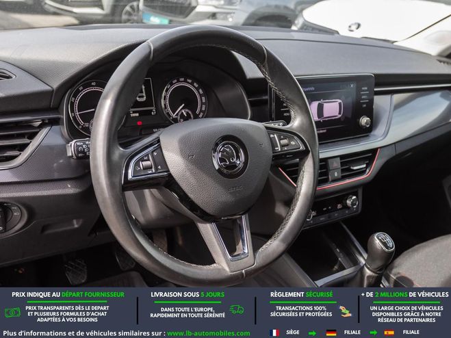 Skoda Scala 1.0 TSI 116 ch BVM Blanc M�tallique de 2019