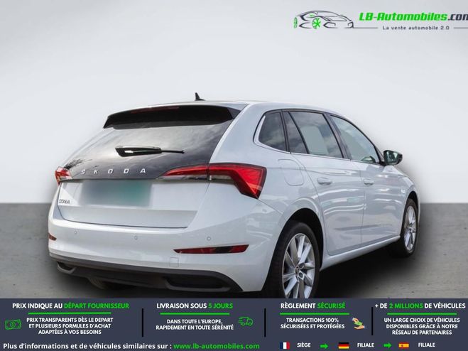 Skoda Scala 1.0 TSI 116 ch BVM Blanc M�tallique de 2019