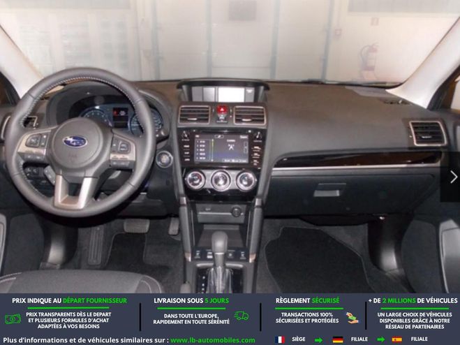 Subaru Forester 2.0 150 ch BVA Blanc M�tallique de 2018