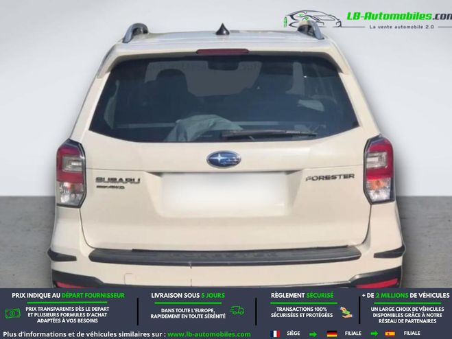 Subaru Forester 2.0 150 ch BVA Blanc M�tallique de 2018