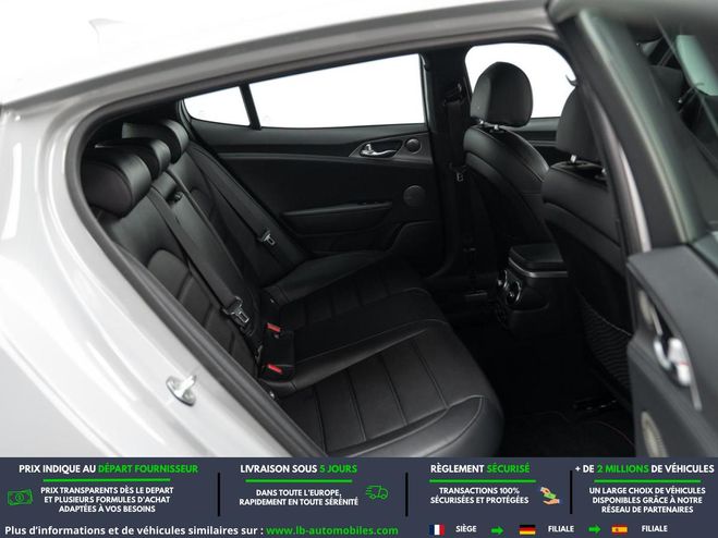 Kia Stinger 3.3 T-GDi 370 ch BVA 4x4 Argent� M�tallique de 2019