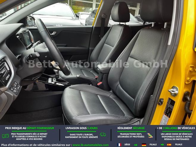 Kia Stonic 1.0 T-GDi 120 ch BVA Jaune M�tallique de 2019