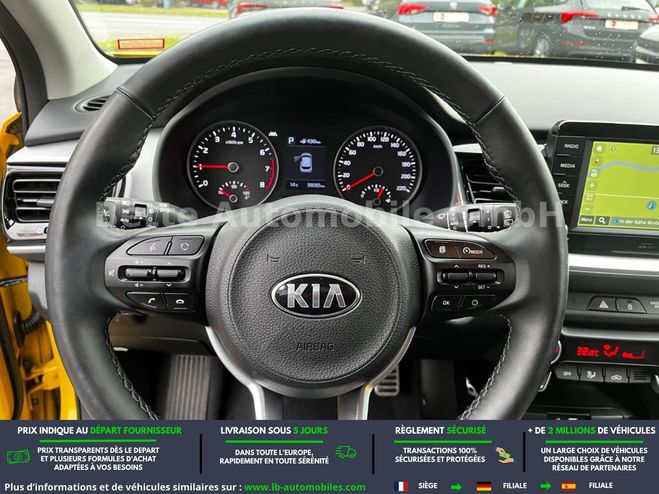 Kia Stonic 1.0 T-GDi 120 ch BVA Jaune M�tallique de 2019