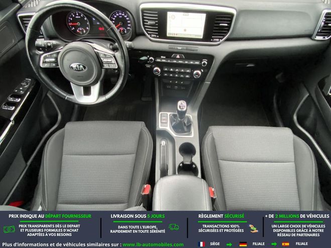 Kia Sportage 1.6 GDi 132 4x2 BVM Bleu de 2019