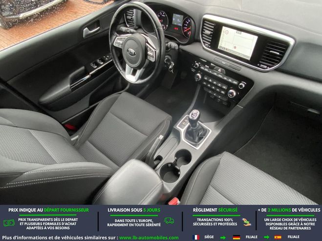 Kia Sportage 1.6 GDi 132 4x2 BVM Bleu de 2019