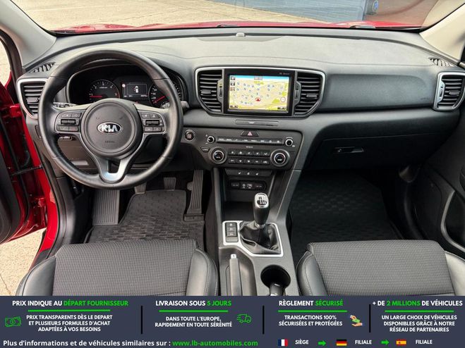 Kia Sportage 2.0 CRDi 136 4x4 BVM Rouge M�tallique de 2017