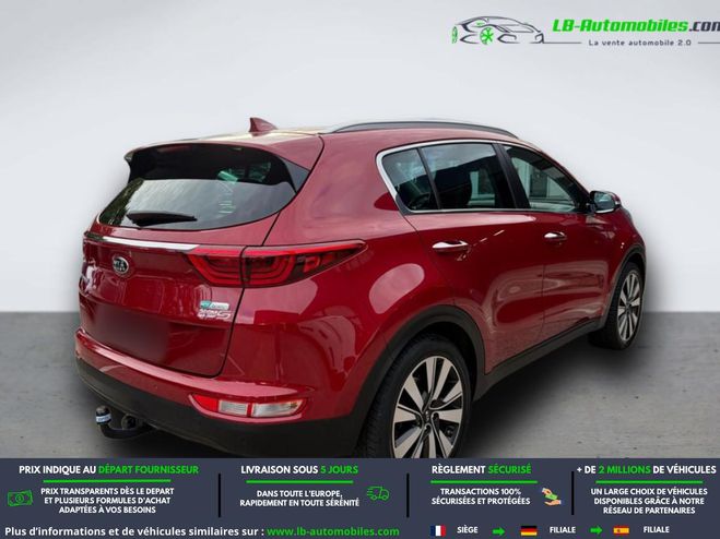 Kia Sportage 2.0 CRDi 136 4x4 BVM Rouge M�tallique de 2017