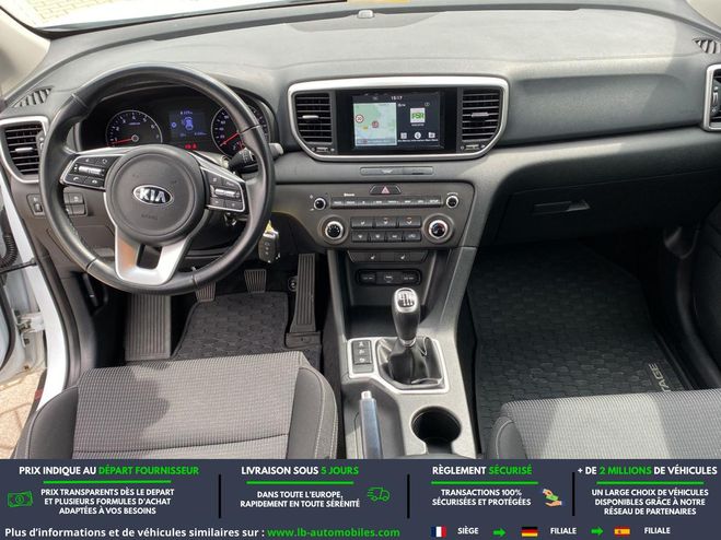 Kia Sportage 1.6 T-GDi 177 4x4 BVA Blanc de 2018
