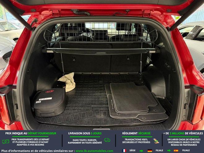 Kia Sorento 1.6 T-GDi Hybride 230 ch 5 pl BVA Rouge de 2021