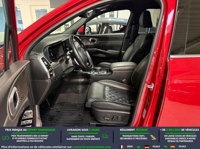 Kia Sorento 1.6 T-GDi Hybride 230 ch 5 pl BVA Rouge de 2021