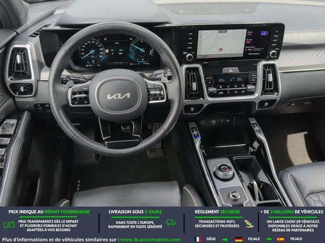 Kia Sorento 1.6 T-GDi Hybride 230 ch 5 pl BVA Noir M�tallique de 2021