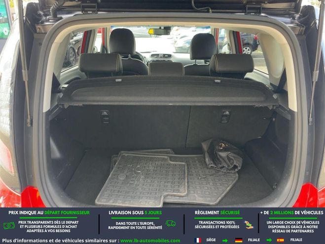 Kia Soul 1.6 CRDi 136 ch BVA Rouge M�tallique de 2016