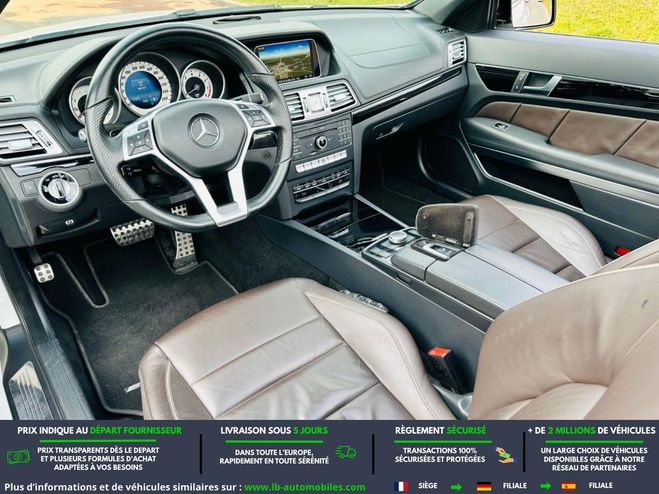 Mercedes Classe E 250 BVA Blanc de 2016
