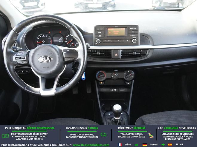 Kia Picanto 1.2L 84 ch BVM Noir de 2018