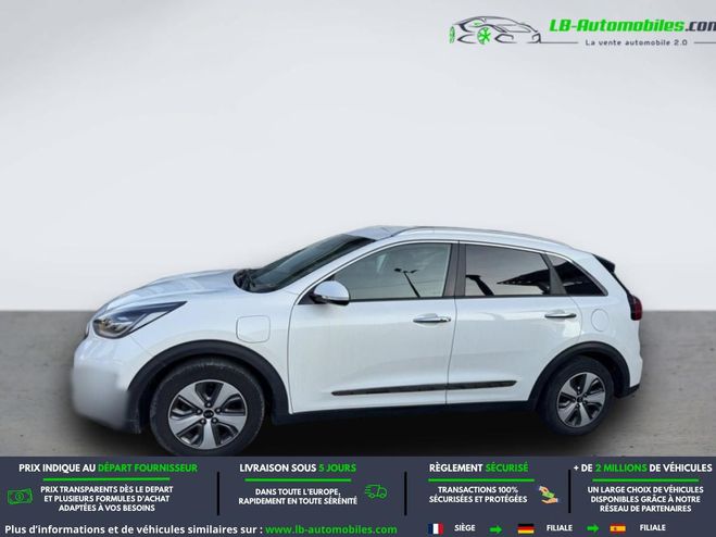 Kia Niro 1.6 GDi Hybride Rechargeable 141 ch BVA Blanc M�tallique de 2018