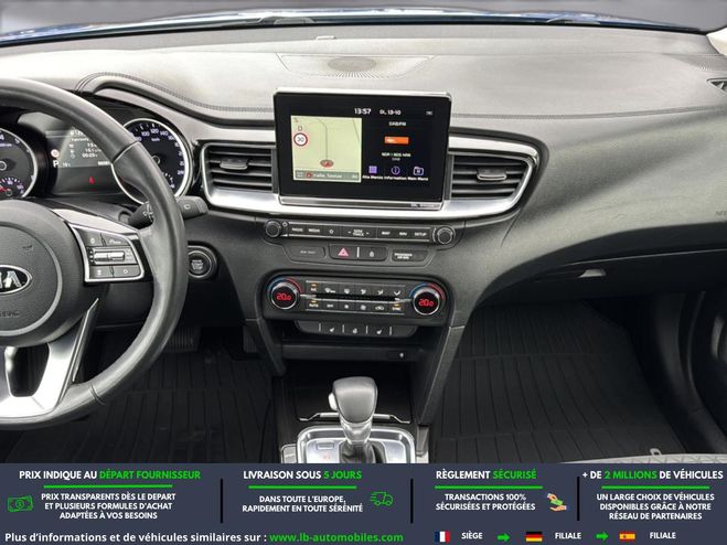 Kia Ceed 1.4 T-GDI 140 ch BVA Bleu M�tallique de 2019