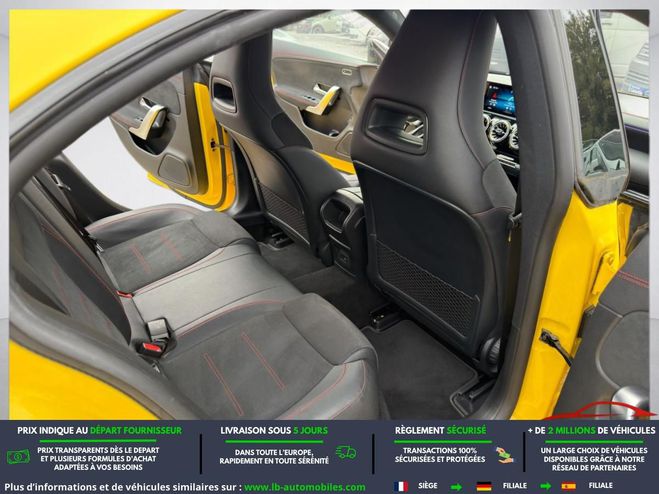 Mercedes Classe CLA 250 BVA 4Matic Jaune de 2021