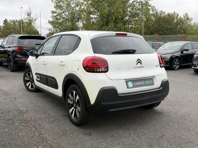 Citroen C3 PureTech 110 ch BVM6 Max blanc de 2024