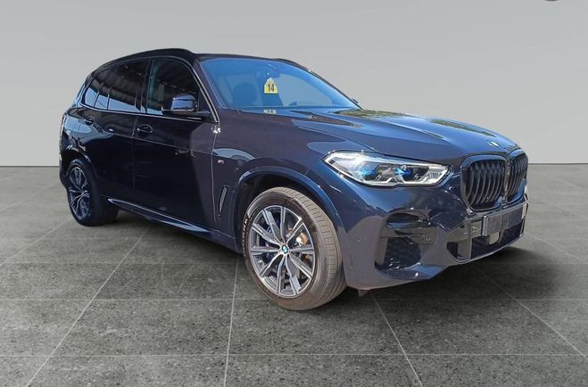 BMW X5 xDrive40d M Sport bleu marine de 2022