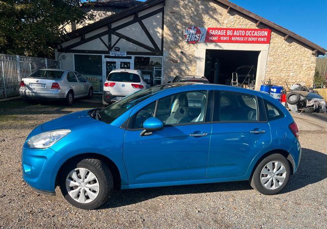 Citroen C3 II 1.4hdi 70cv 4cv FSCX Bleu de 2012