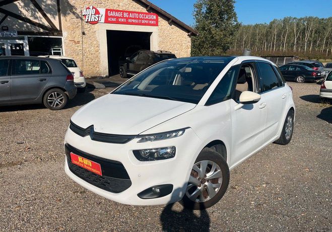 Citroen C4 Picasso 2 1.6 Blue-HDI 120cv Boite Auto Blanc de 2015