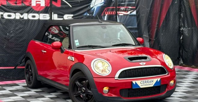 Mini One CABRIO COOPER S 184CH BVA Rouge de 2010