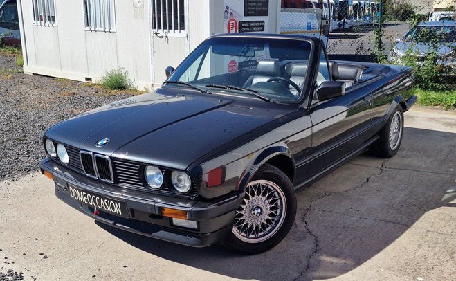 BMW Serie 3 320 COUPE CABRIOLET E30 CARTE GRISE COLL Noir de 1989