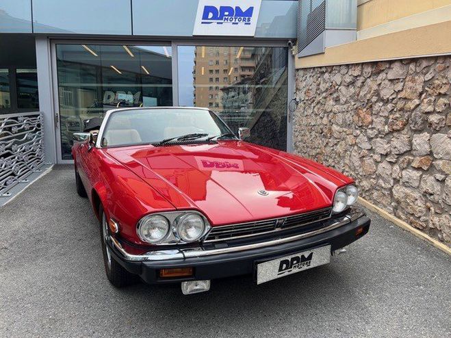 Jaguar XJS Cabriolet Rouge de 0
