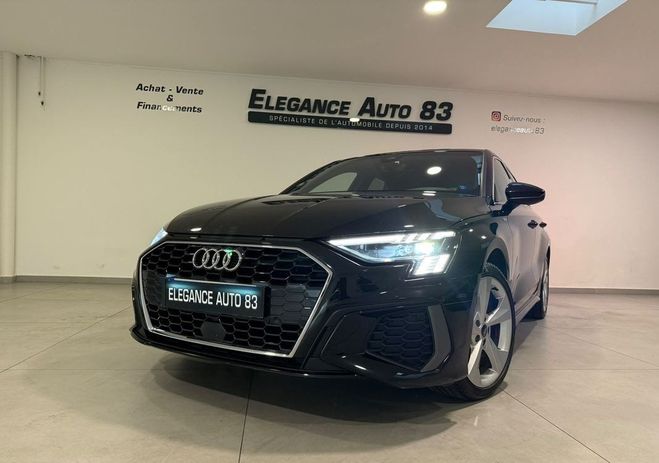 Audi A3 Sportback 35 TDI 150CH S LINE TRONIC 7 B Noir de 2022