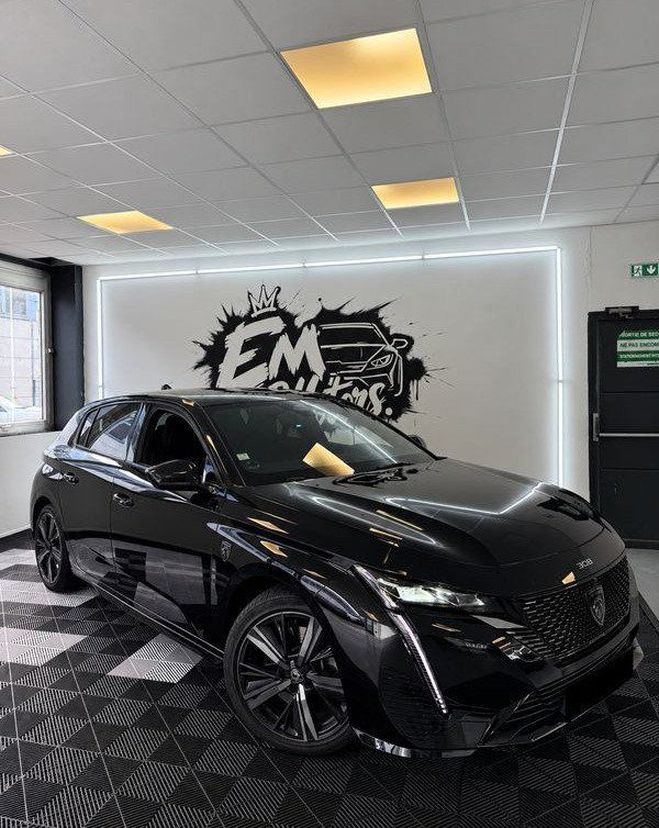 Peugeot 308 1.6 hybrid 224 ch gt pack surequipee aut Noir de 2022