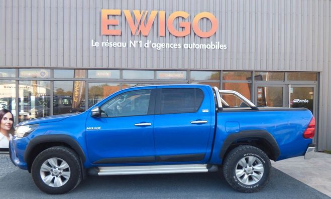 Toyota Hilux 4x4 DOUBLE Cabine 2.4 D4D 150 LEGENDE Bleu de 2018