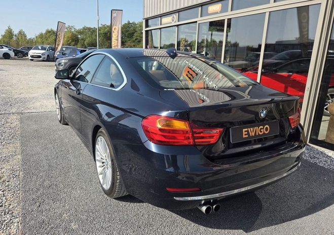 BMW Serie 4 COUPE 3.0 430 D 266 CH LUXURy Bleu de 2014