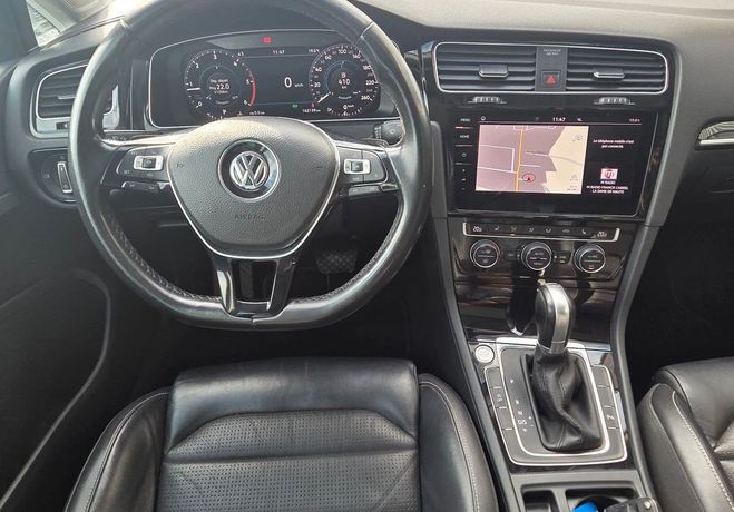Volkswagen Golf 2.0 TDI 150 Cv CARAT EXCLUSIVE AVEC PACK Bleu de 2019