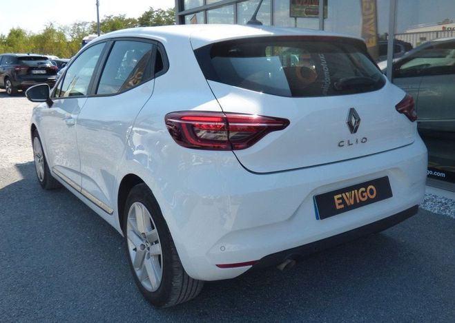 Renault Clio 1.0 l SCE 65 CH BUSINESS Blanc de 2021