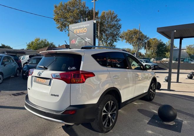 Toyota RAV 4 RAV-4 2.0 D4D 125ch SPORT EDITION 4X2 PR Blanc de 2015